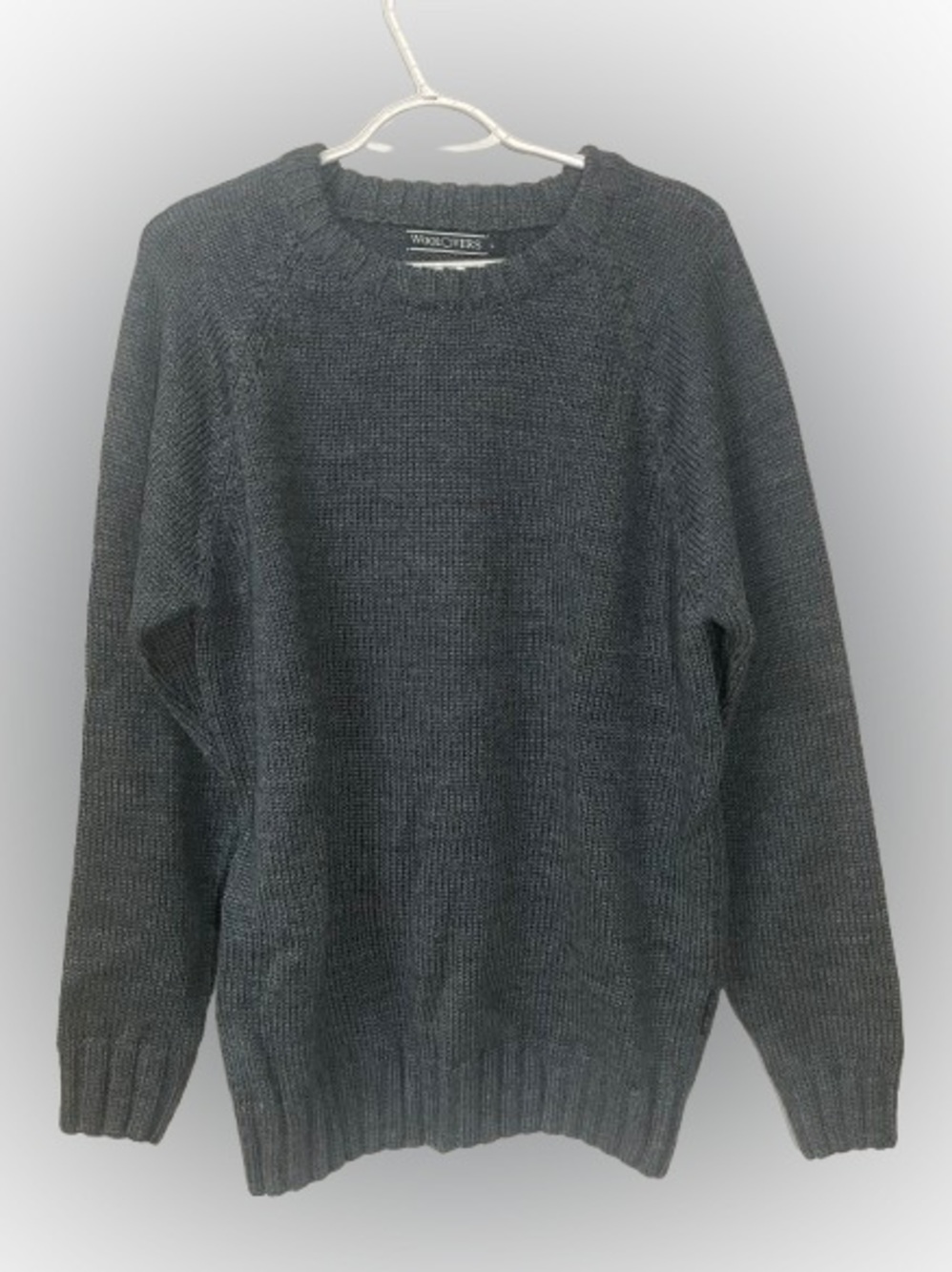Woolovers Sweater Pullover Men’s Large British Wool Knit Fisherman Grandpacore